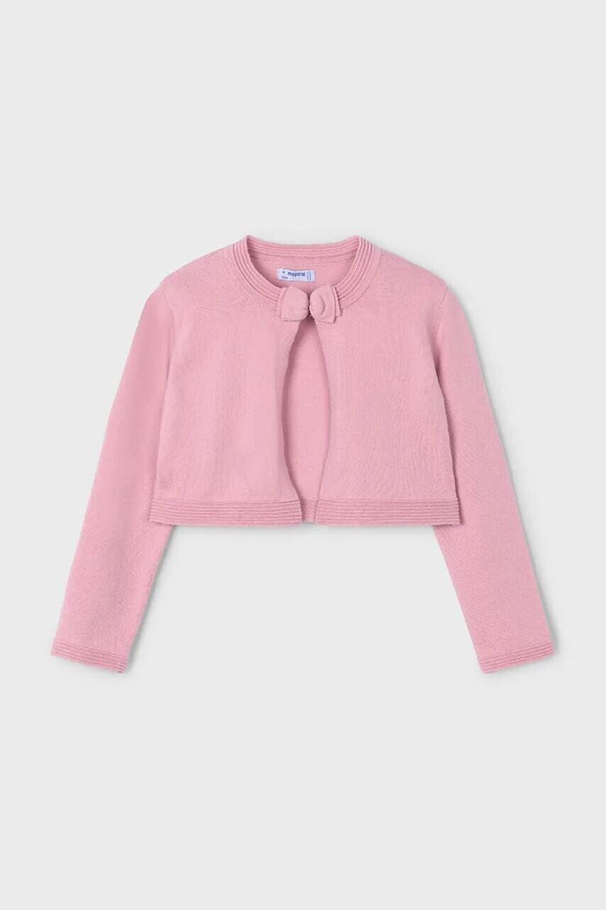 Detský sveter Mayoral ružová farba, 321