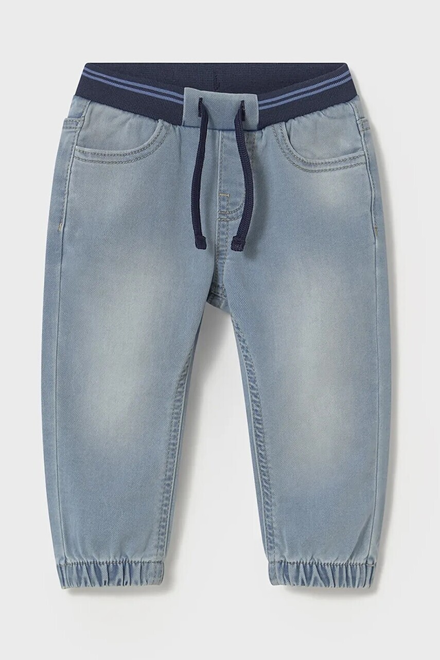 Rifle pre bábätká Mayoral soft denim jogger 1583