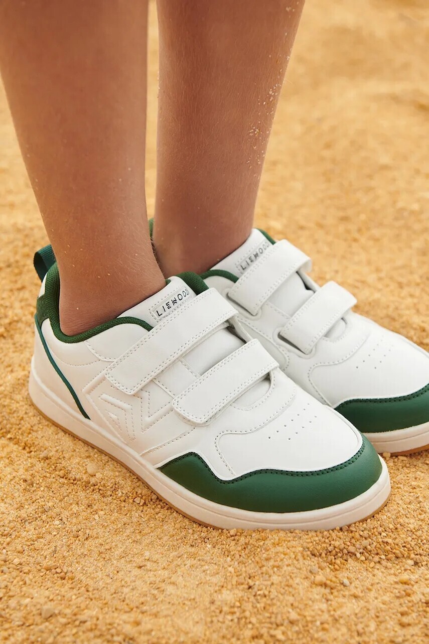 Detské tenisky Liewood Claudina Sneakers zelená farba, LW19781