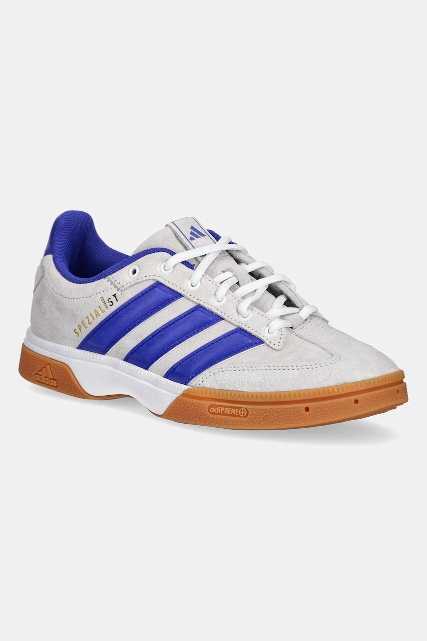 Halová obuv adidas Performance Spezialist šedá farba, JS0240