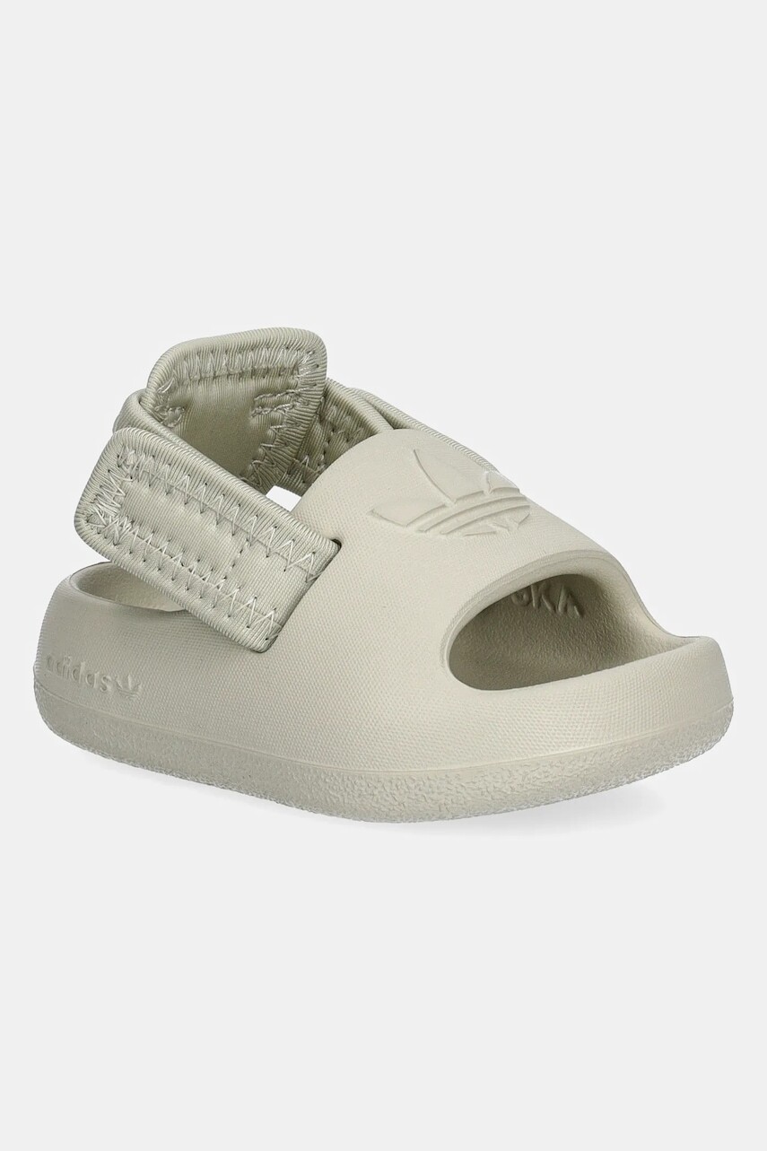 Detské šľapky adidas Originals ADIFOM ADILETTE béžová farba, IG8438