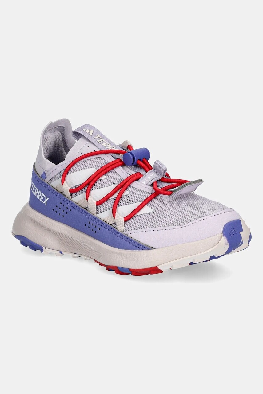 Detské tenisky adidas TERREX TERREX VOYAGER 21 H.RDY fialová farba, IH1328