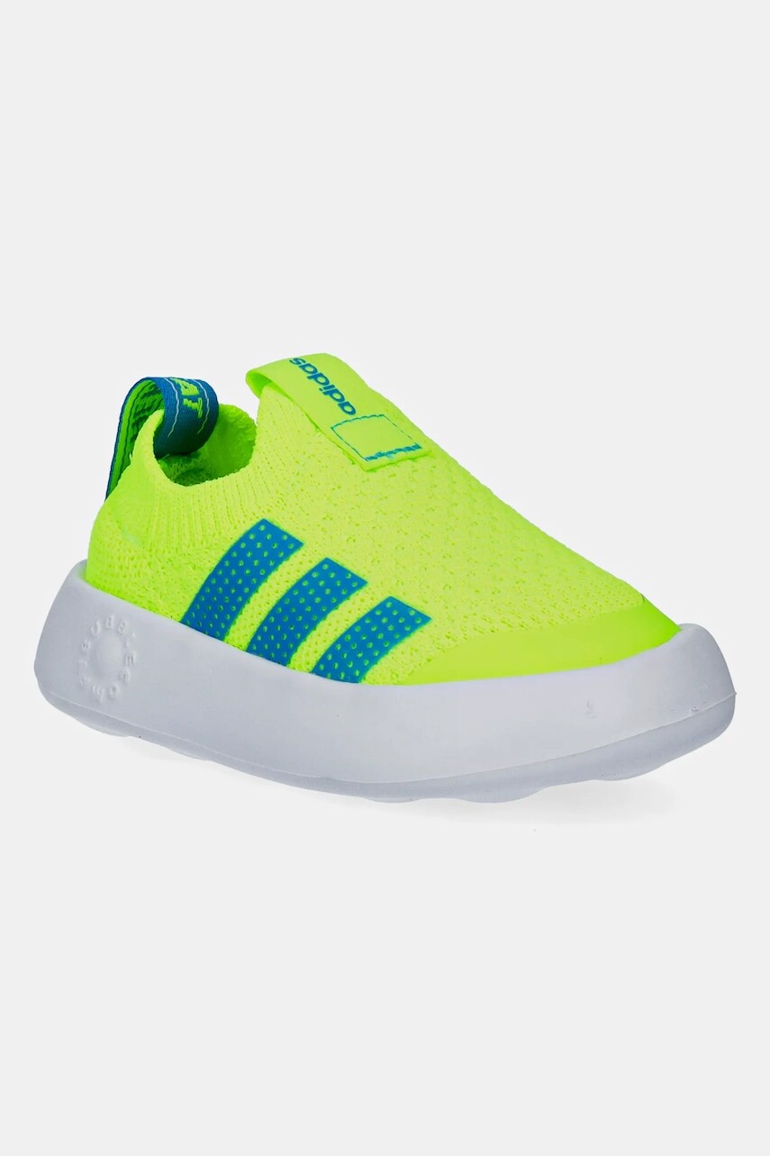 Detské tenisky adidas BUBBLECOMFY zelená farba, JQ4802