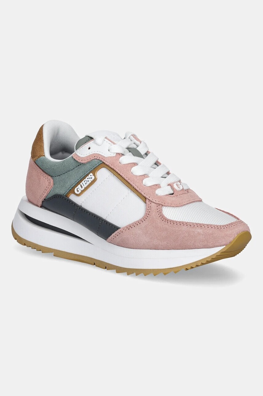 Tenisky Guess ENERGY2 dámske, ružová farba, FLPE2G LEP12
