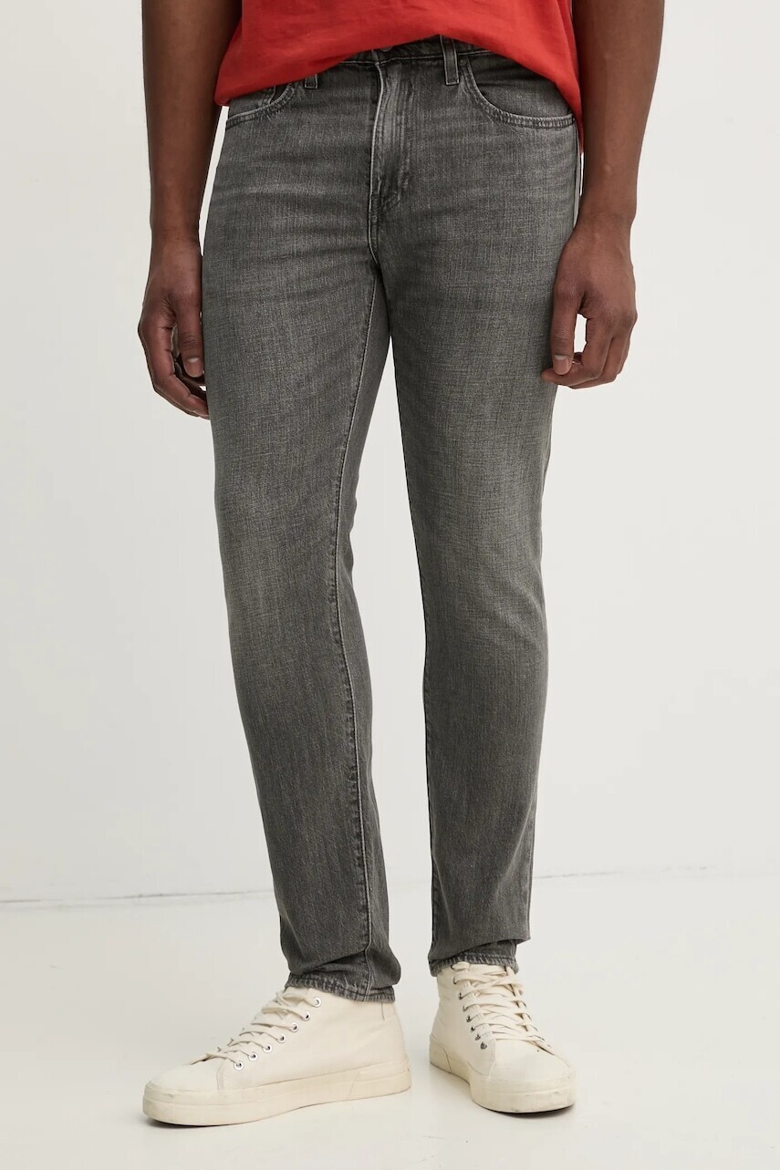 Rifle Levi's 512 SLIM TAPER pánske, šedá farba, 28833