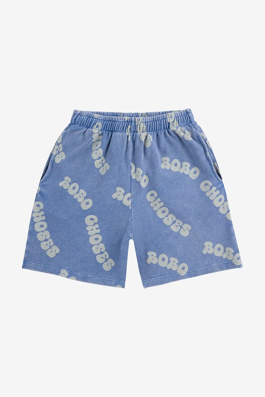 Detské bavlnené šortky Bobo Choses Wavy 125AC055