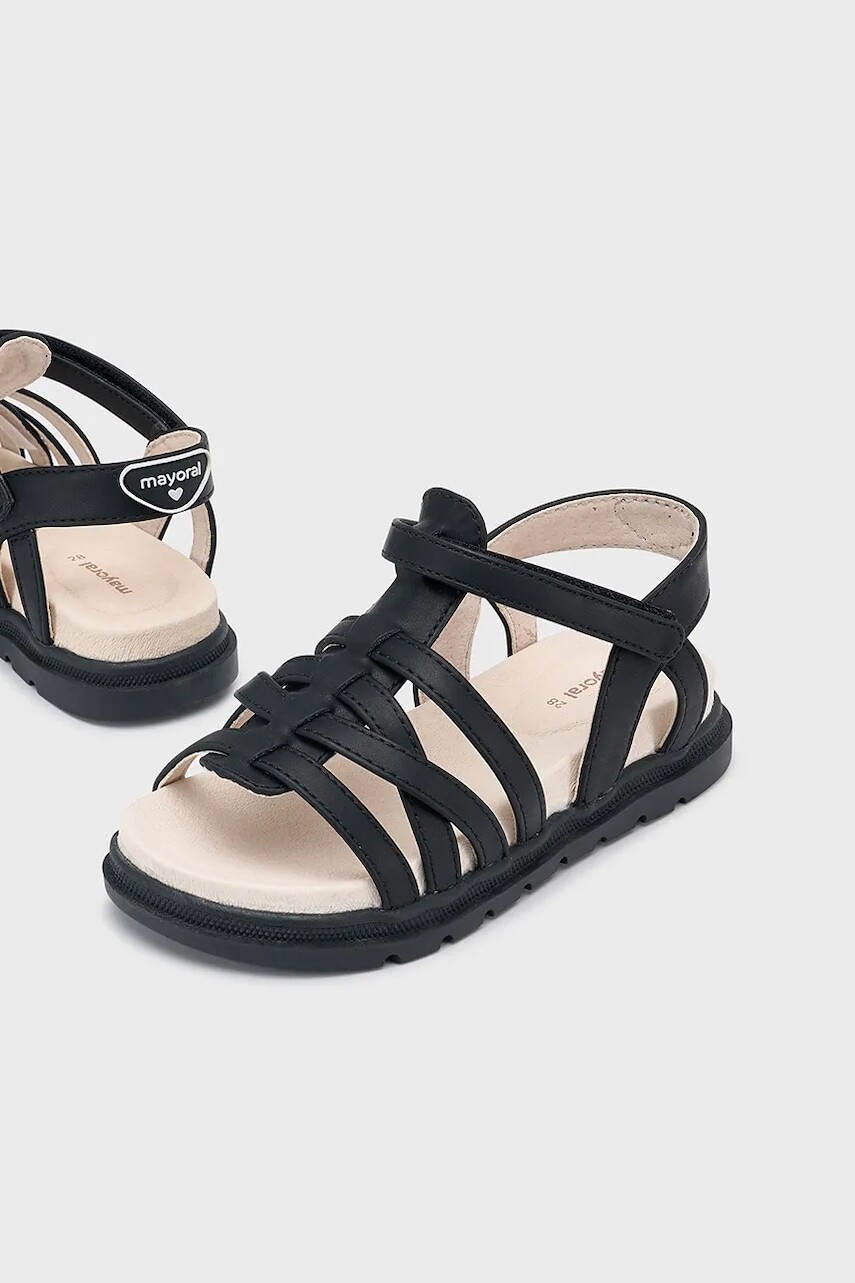 Detské sandále Mayoral čierna farba, 45633