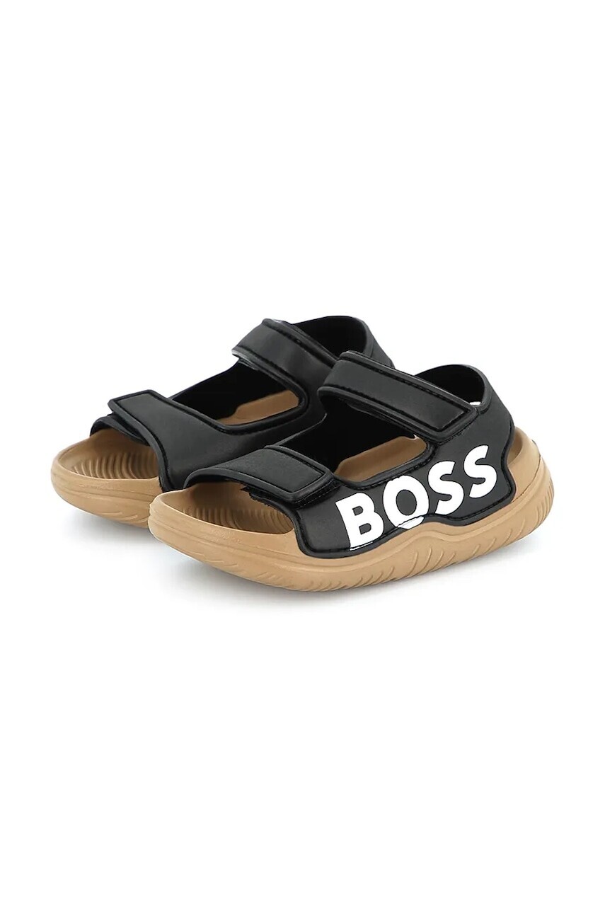 Detské sandále BOSS čierna farba, J52158