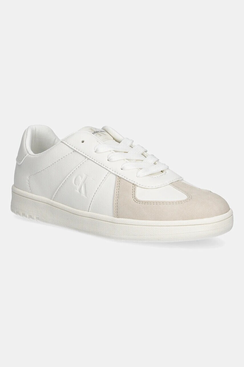 Detské tenisky Calvin Klein Jeans biela farba, V3X9-82081