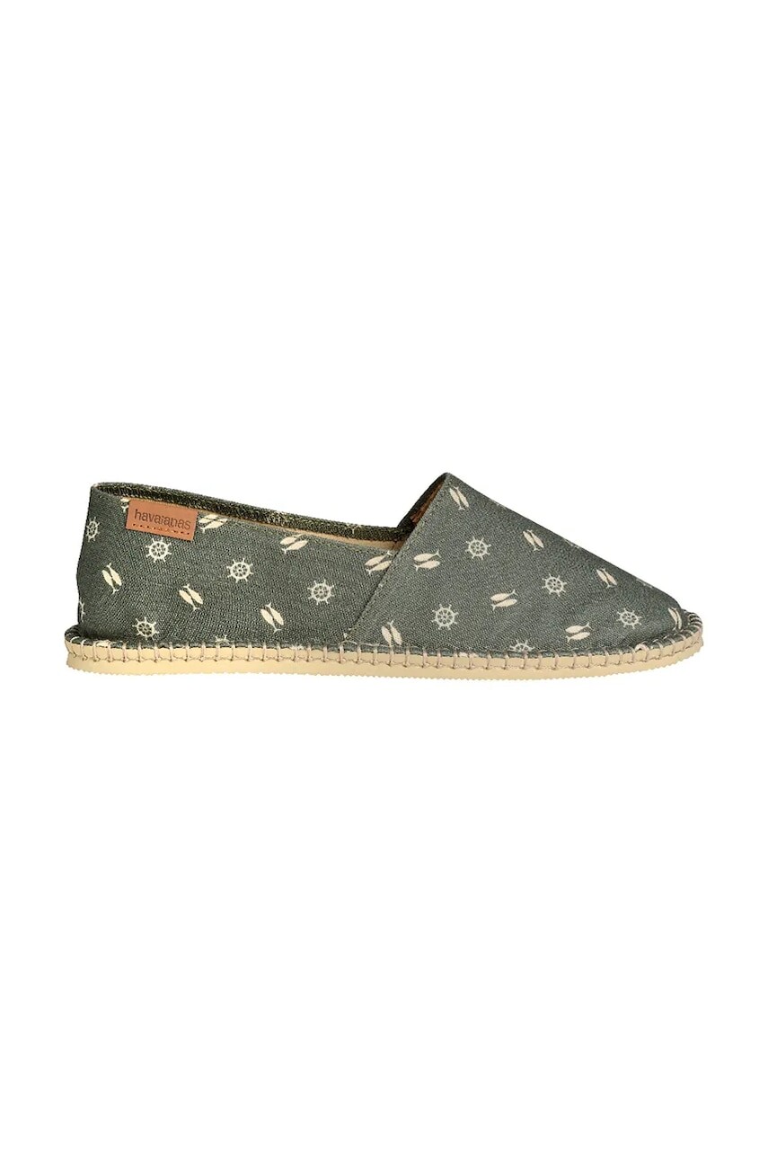 Espadrilky Havaianas ORGINE IV zelená farba, 4147972.4896