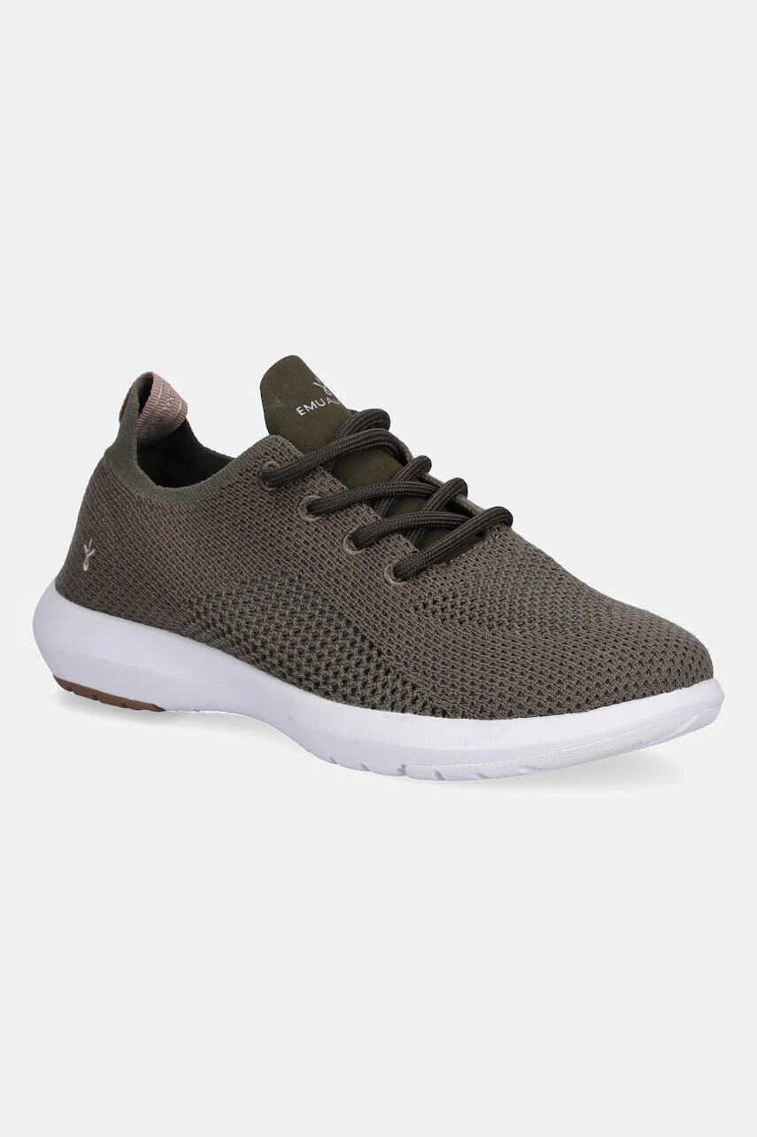 Tenisky Emu Australia Springbrook dámske, zelená farba, W13165 Dark Olive