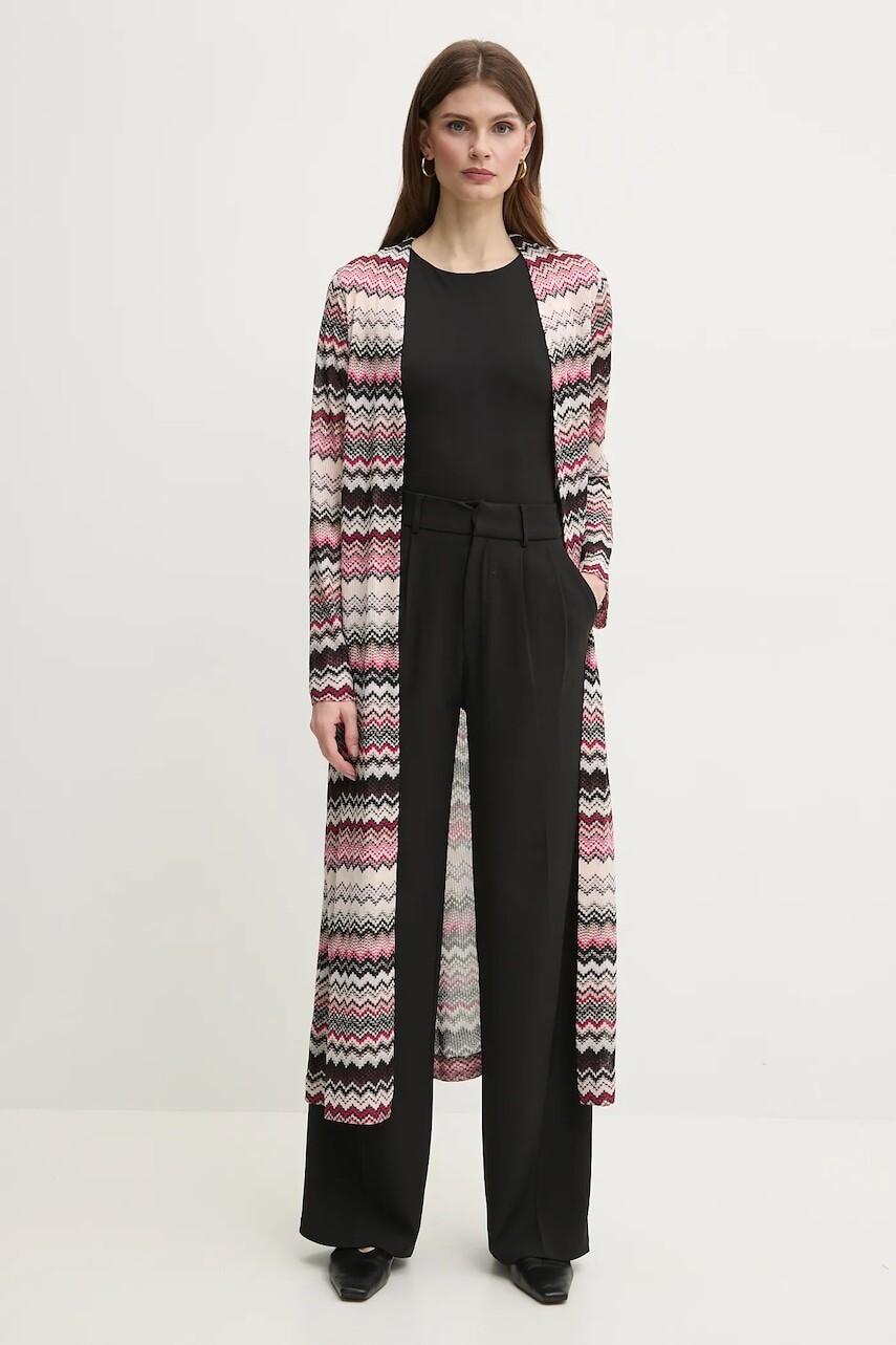 Kardigán Missoni dámsky, čierna farba, tenký, DS25SM0K.BR00ZV