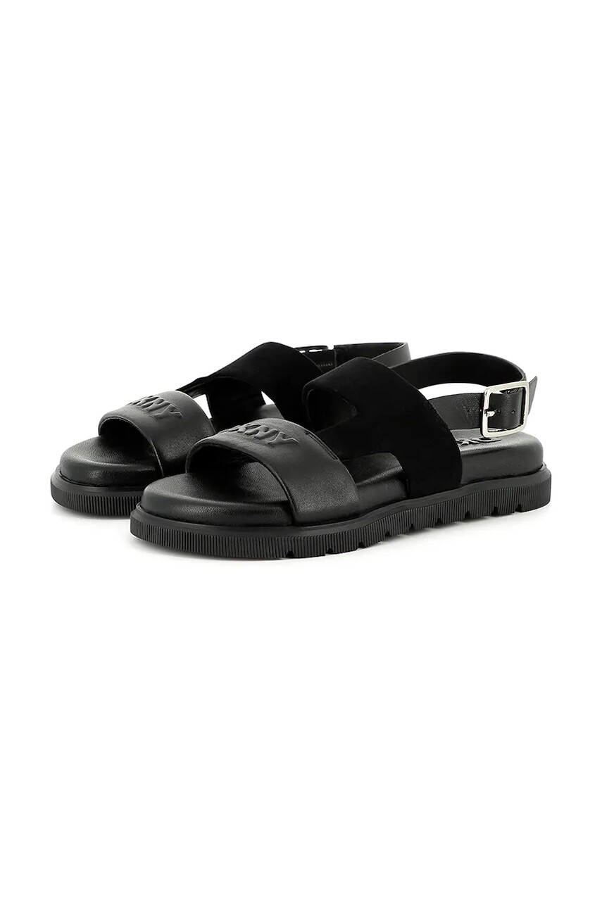 Sandále Dkny čierna farba, D62088