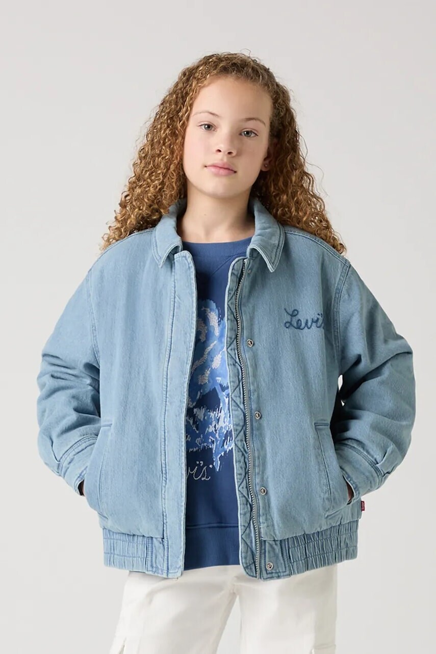 Detská rifľová bunda Levi's RETRO DENIM TRUCKER 4EM275