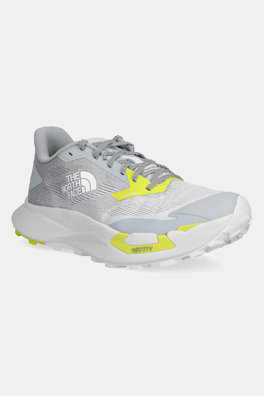 Topánky The North Face Vectiv Enduris 4 pánske, šedá farba, NF0A8AEPCIY1