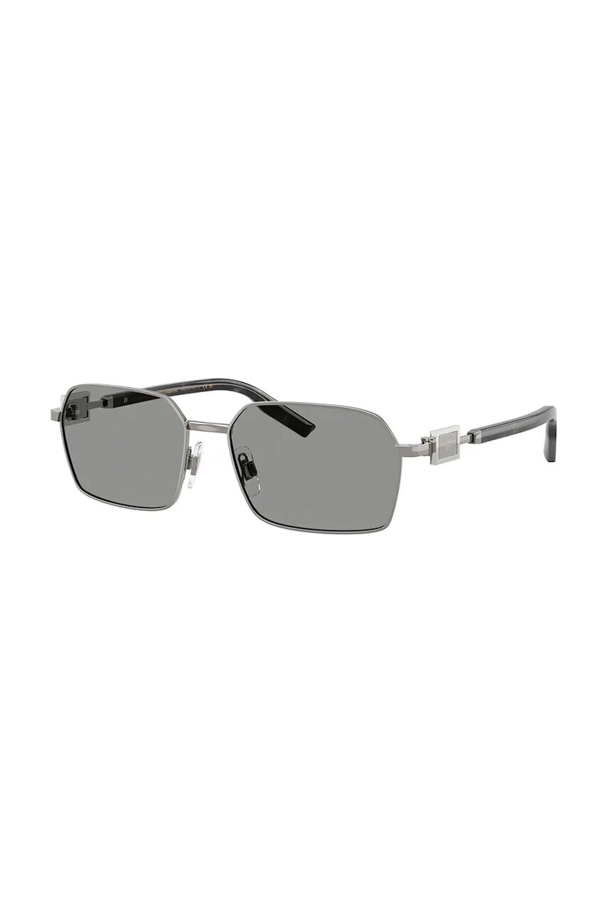 Slnečné okuliare Dolce & Gabbana pánske, strieborná farba, 0DG2316
