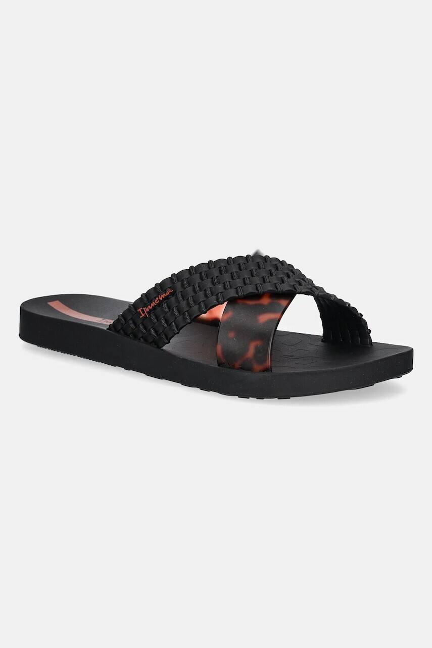 Šľapky Ipanema SENSE SLIDE dámske, čierna farba, 27214-BC402