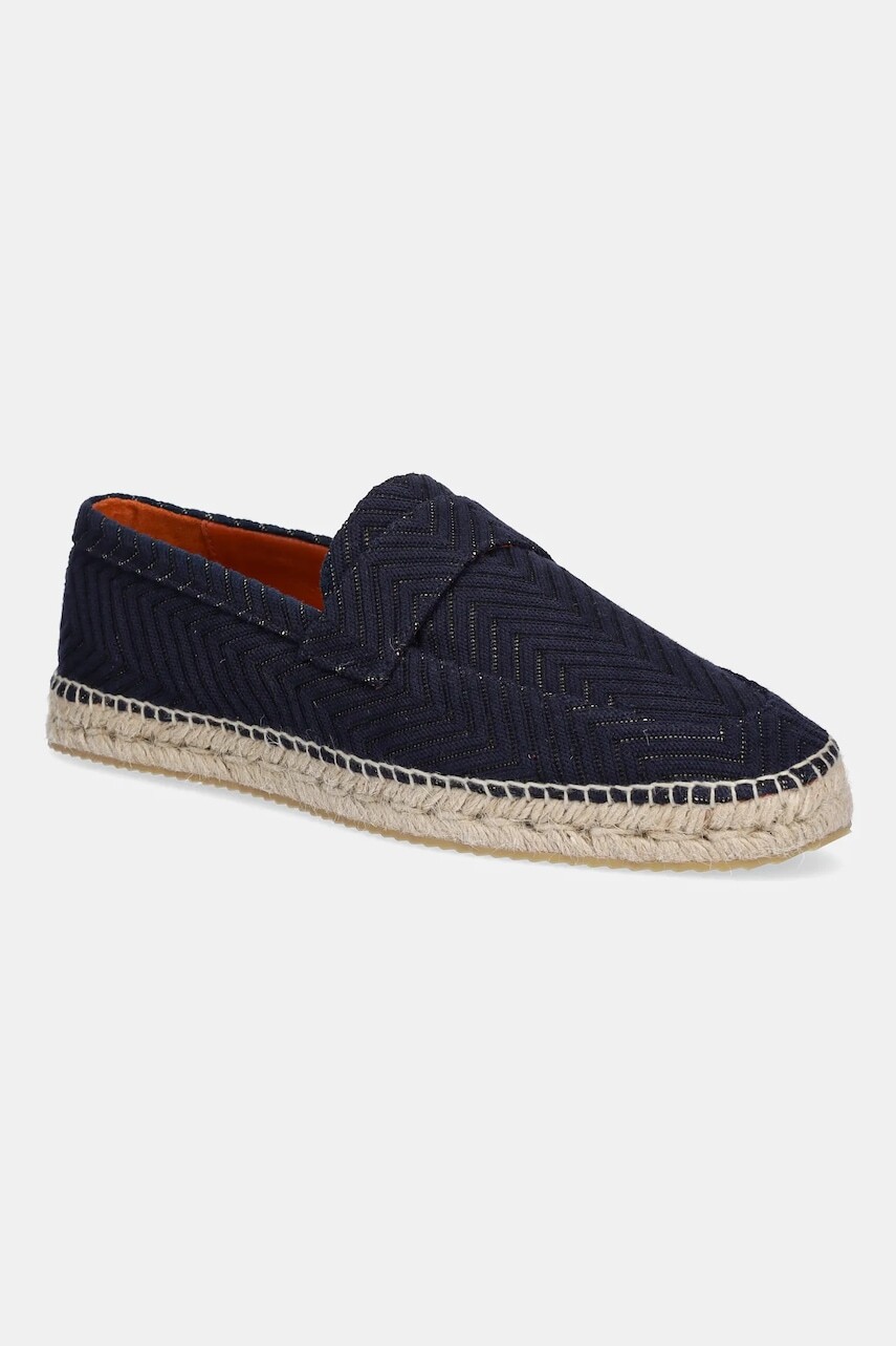 Espadrilky Missoni Niko tmavomodrá farba, MMB003_027