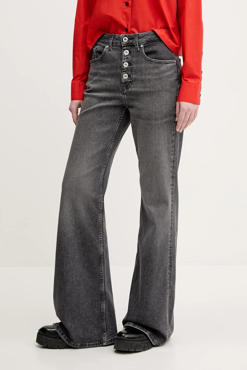 Rifle Karl Lagerfeld Jeans dámske, vysoký pás, A2W10086