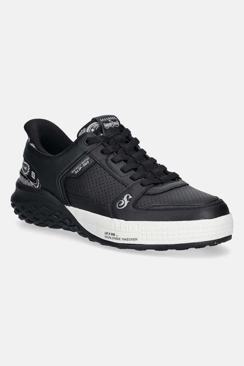 Tenisky Skechers SNOOP SIZZLE x Snoop Dogg pánske, čierna farba, 251170