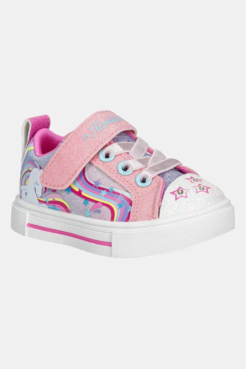 Tenisky Skechers TWINKLE SPARKS ružová farba, 314818N