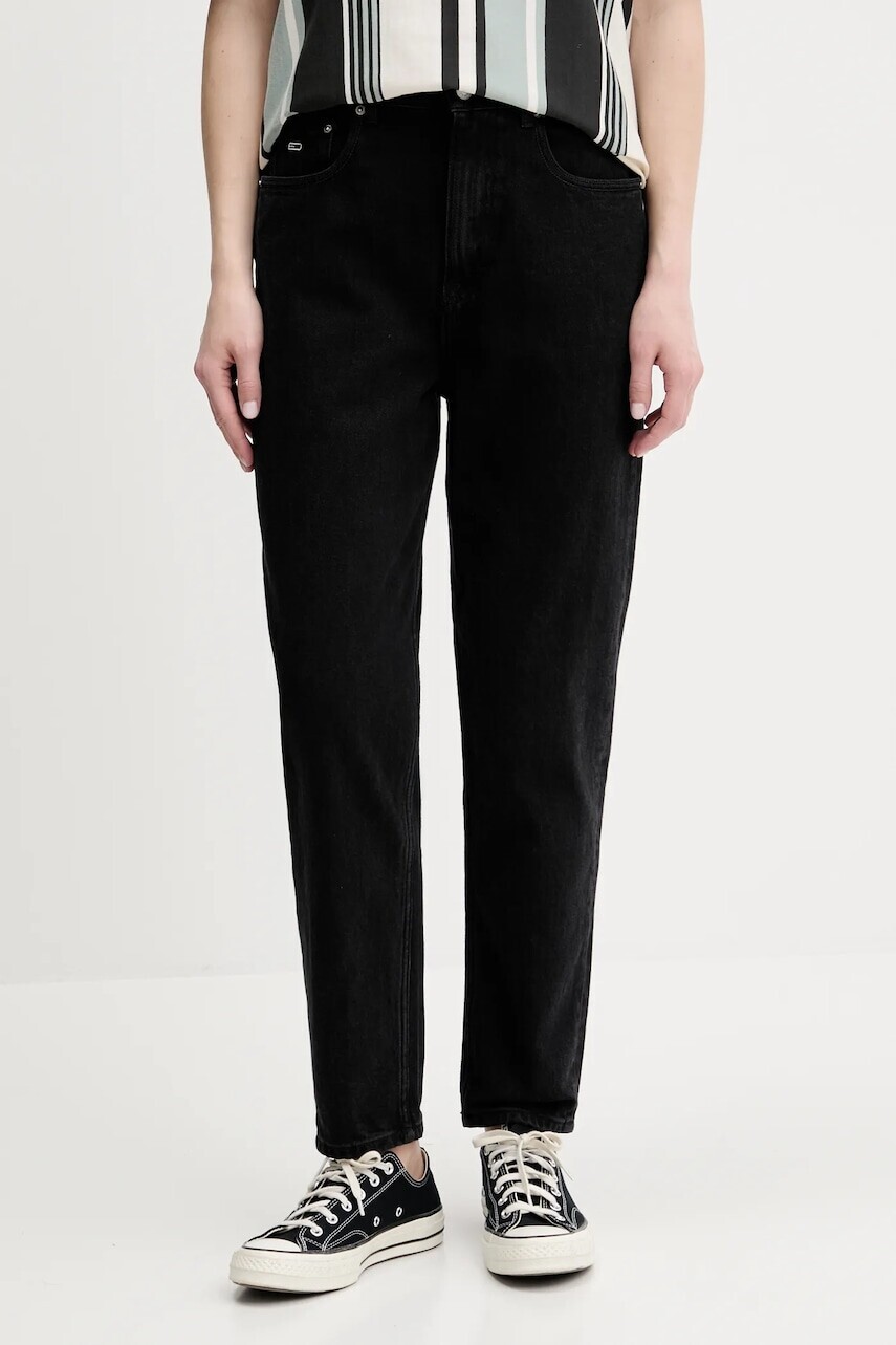 Rifle Tommy Jeans vysoký pás, DW0DW21389