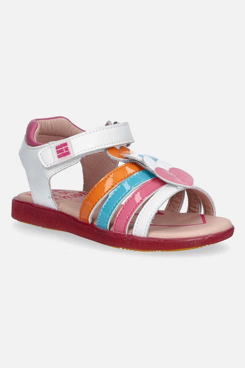 Sandále Agatha Ruiz de la Prada biela farba, 252965