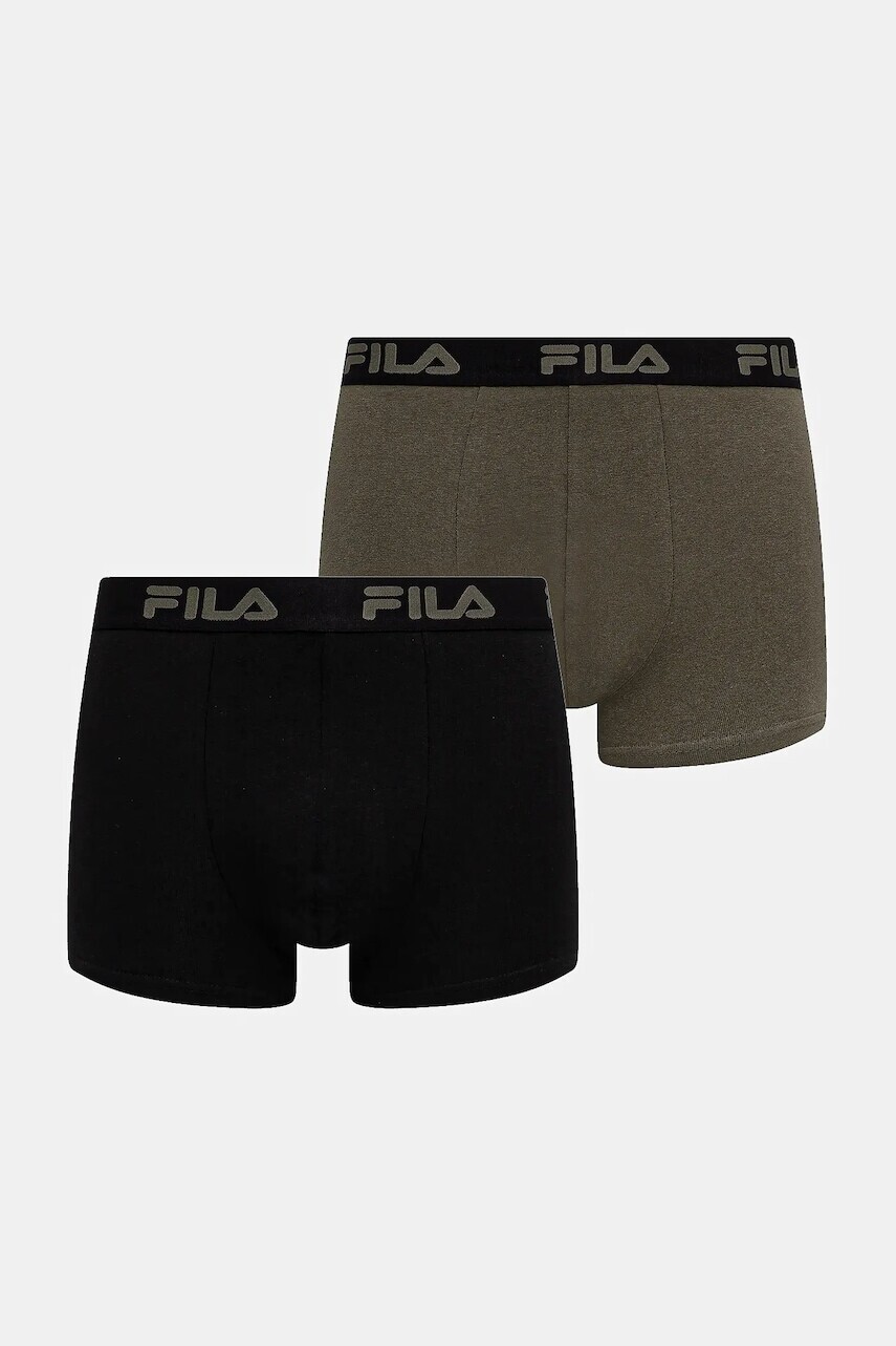 Boxerky Fila 2-pak čierna farba, FU5323/2