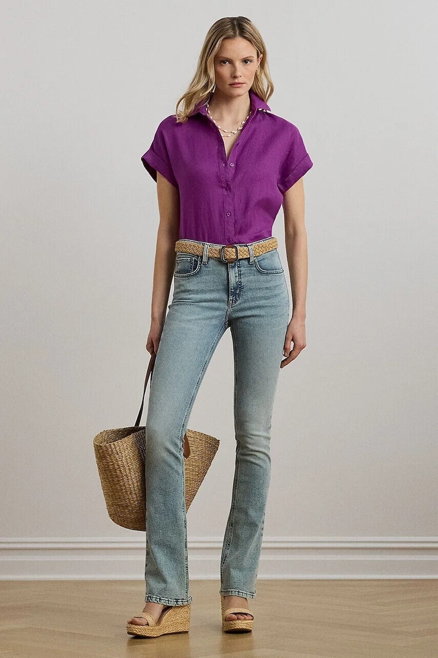 Rifle Lauren Ralph Lauren vysoký pás, 200971083