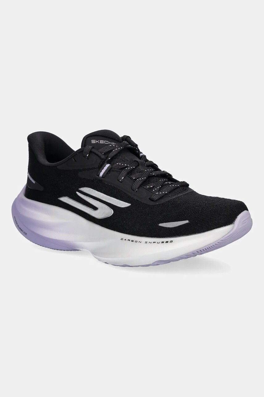 Bežecké topánky Skechers GO RUN RIDE 12 čierna farba, 172200