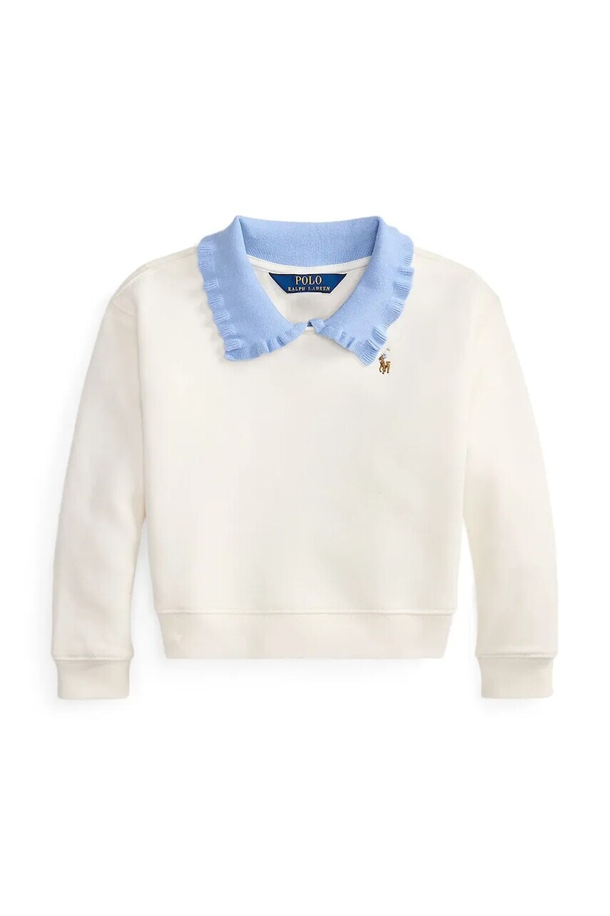 Mikina Polo Ralph Lauren biela farba, 312970994001