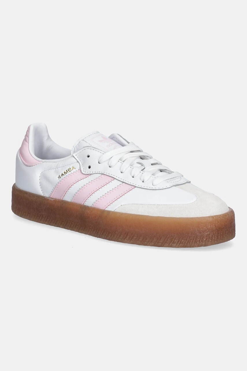 Detské tenisky adidas Originals SAMBAE biela farba, JQ1237