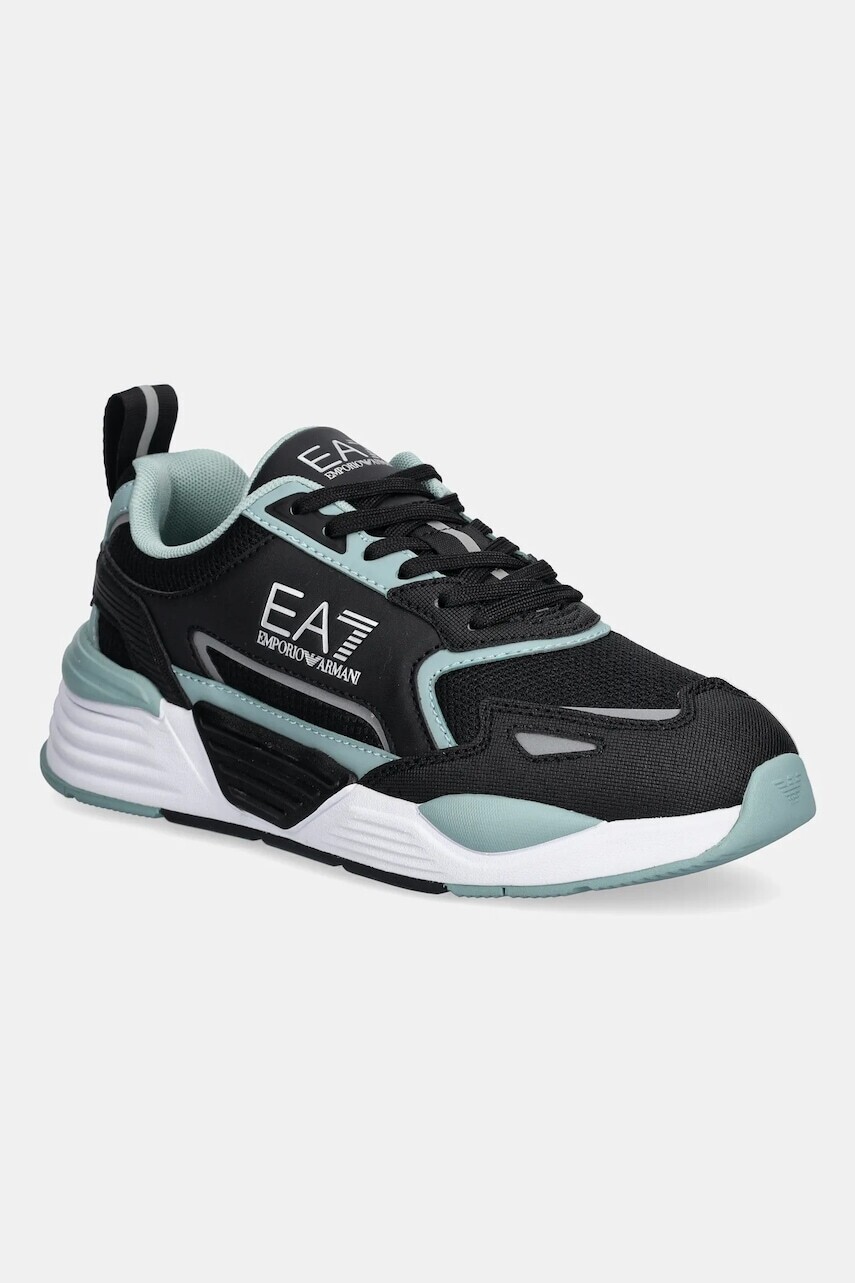 Tenisky EA7 Emporio Armani zelená farba, AF18447.7X000308.MZ238