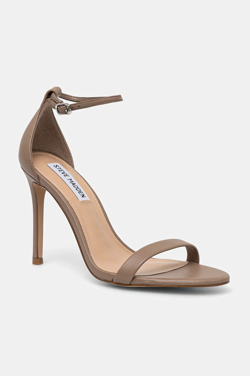 Kožené lodičky Steve Madden Tecy hnedá farba, 11002956