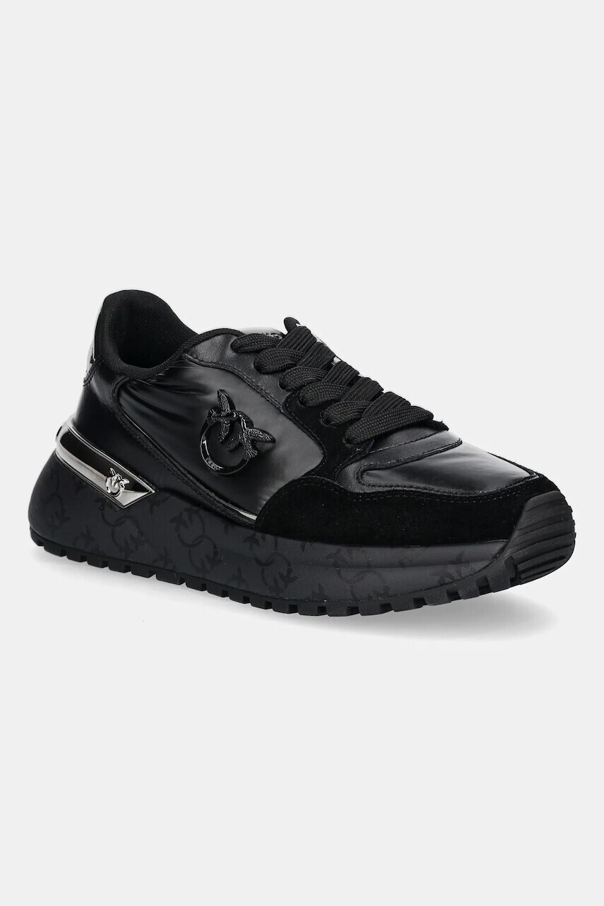 Tenisky Pinko Gem 07 čierna farba, SS0055P106Z99