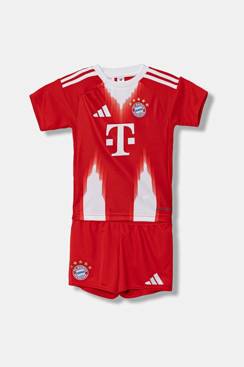 Sada pre bábätká adidas Performance FC Bayern Munich červená farba, JN8508