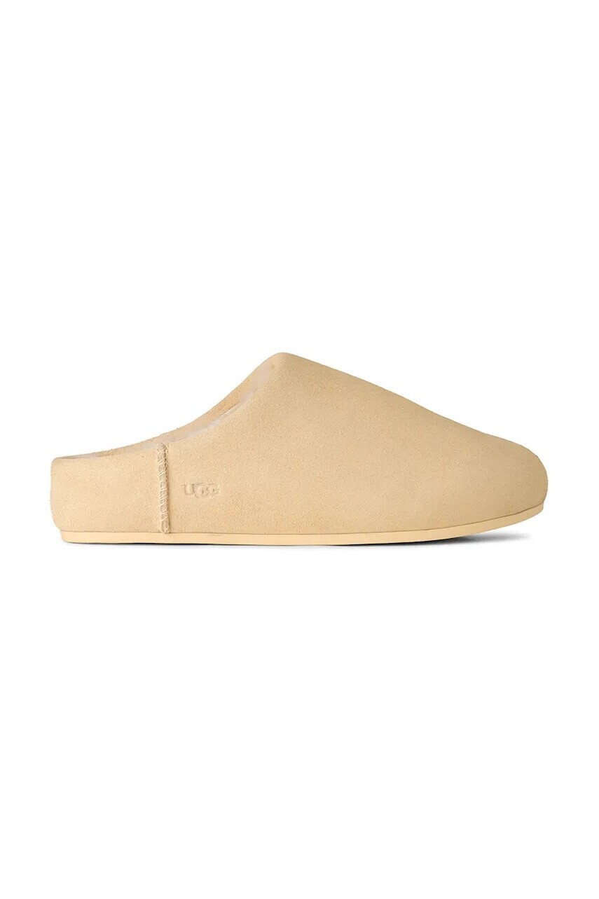 Semišové papuče UGG Elea Slip-On béžová farba, 1171390.PBT