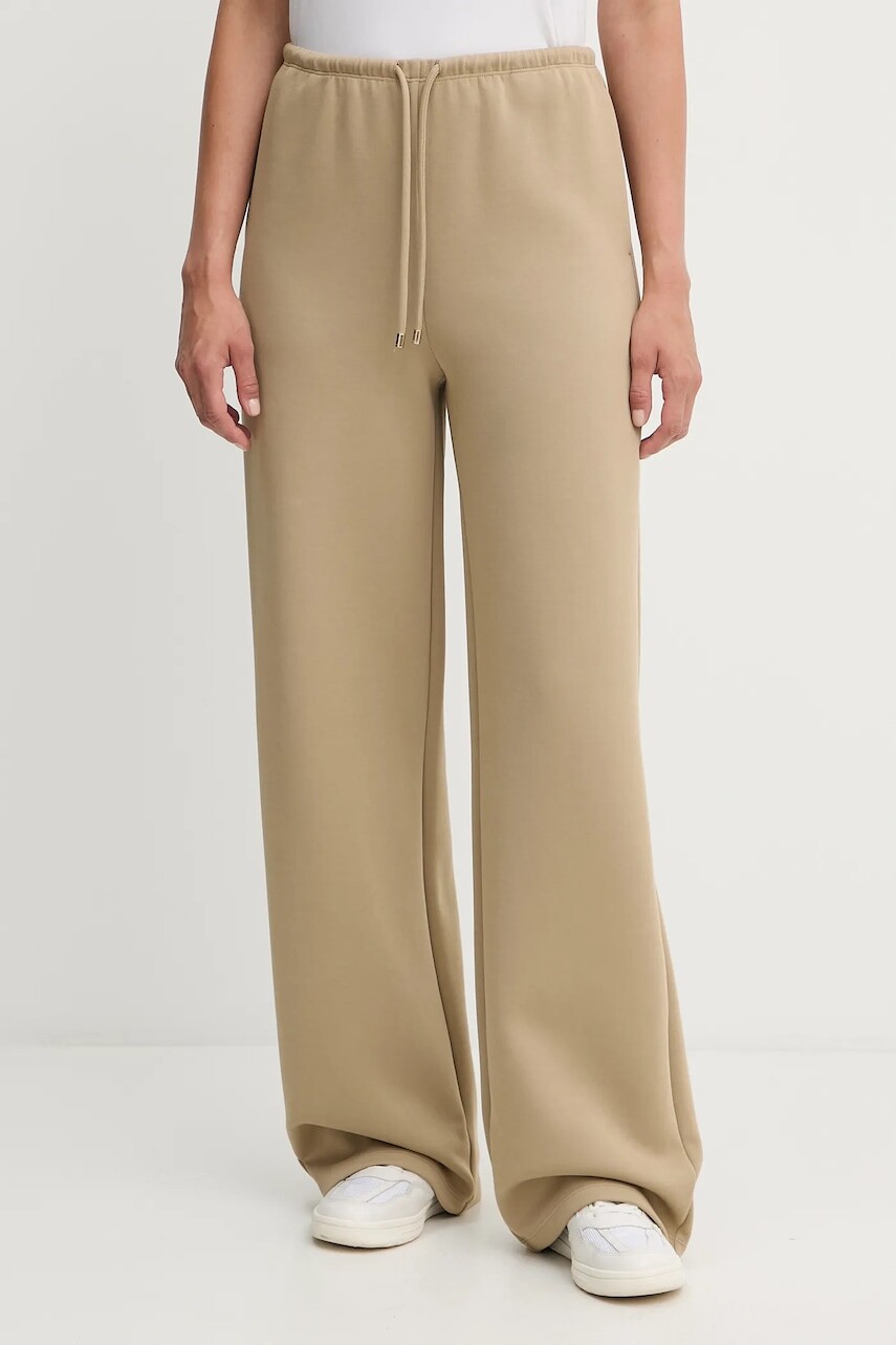 Tepláky Patrizia Pepe zelená farba, jednofarebné, 8P0725 J305