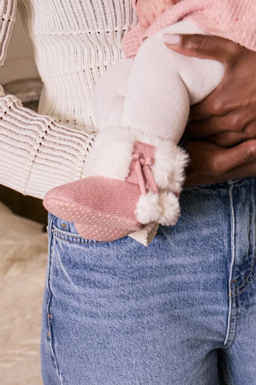 Topánky pre bábätká Mayoral Newborn ružová farba, 9954