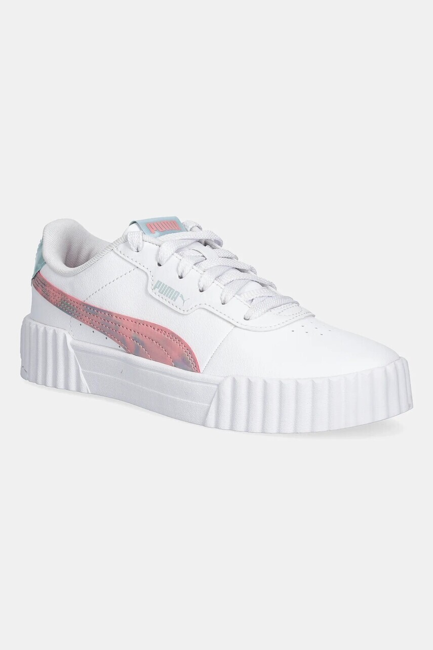 Detské tenisky Puma Carina 3.0 Space belle Jr biela farba, 402802
