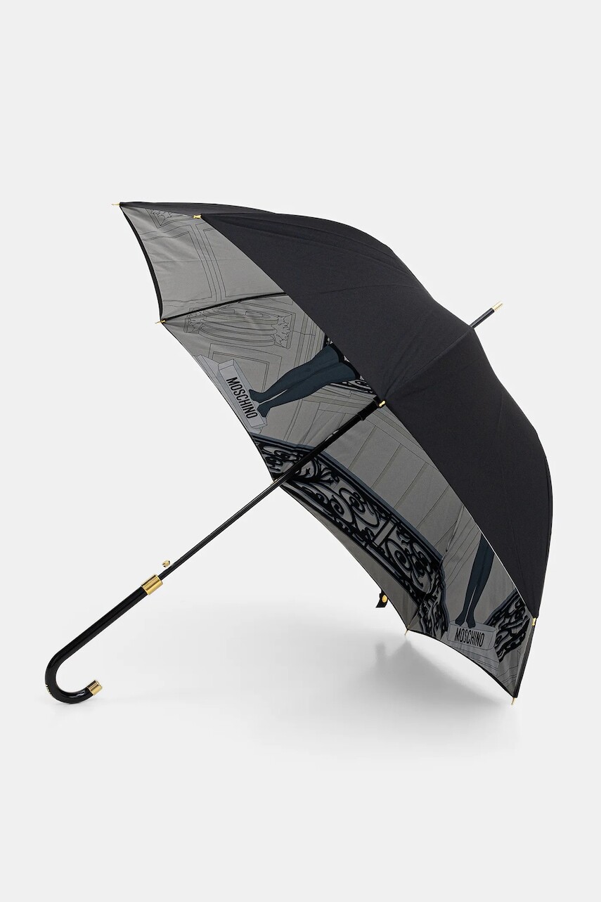 Dáždnik Moschino modrá farba, 9004