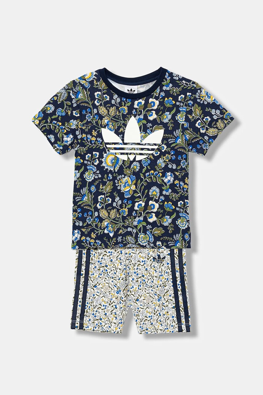 Detská súprava adidas Originals tmavomodrá farba, JV7722