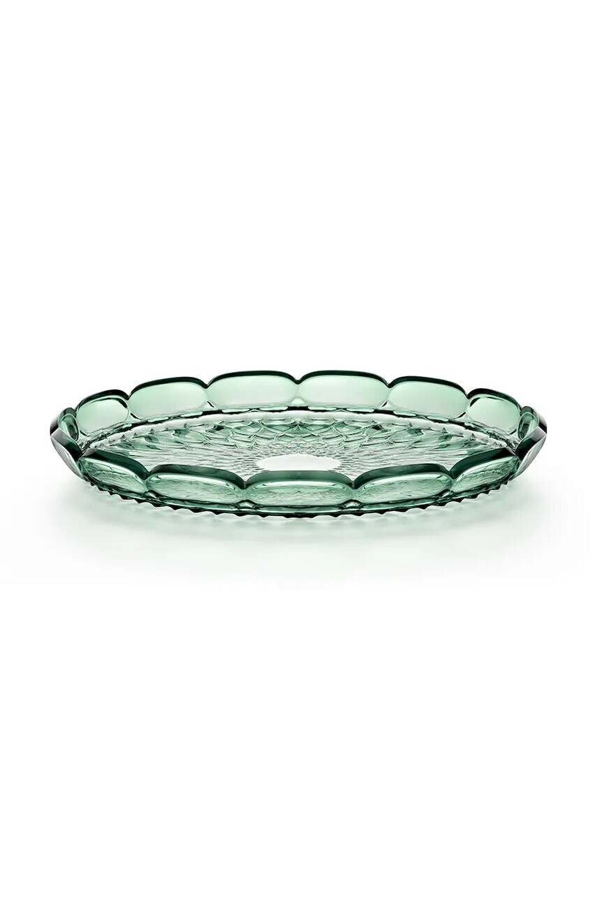 Servírovací podnos Guzzini Vanity 36 cm zelená farba
