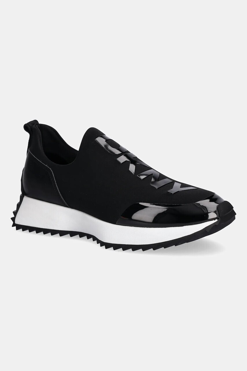 Tenisky Dkny Nallen čierna farba, K1562302