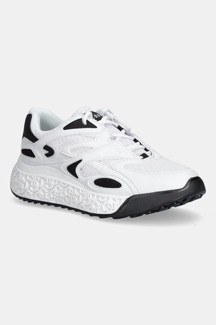 Tenisky Guess SWANIA biela farba, FLTSWA LEA12