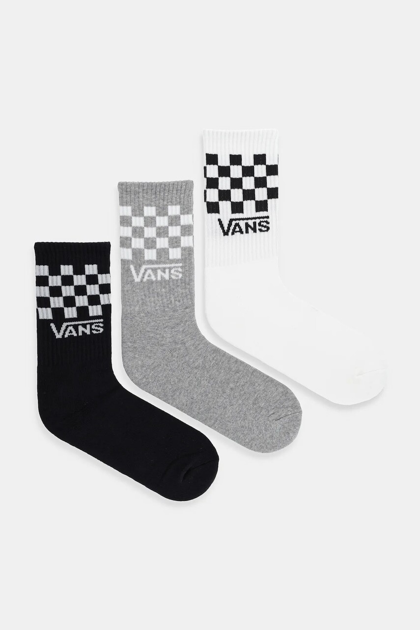 Ponožky Vans 3-pak čierna farba, VN000QBUY281