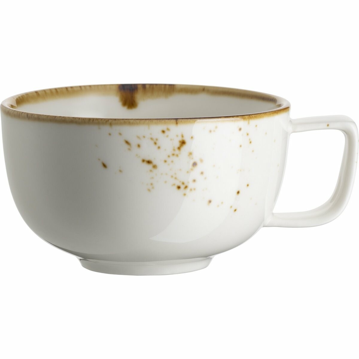 Mäser Šálka na kávu Pintar White hnedé bodky 200ml, L