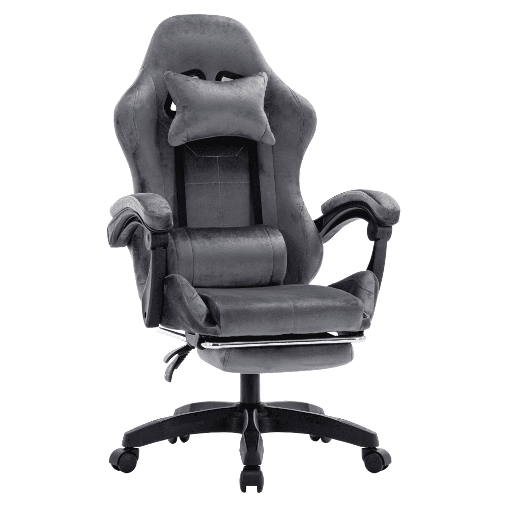 Kancelárske/herné kreslo, sivá, LOPES