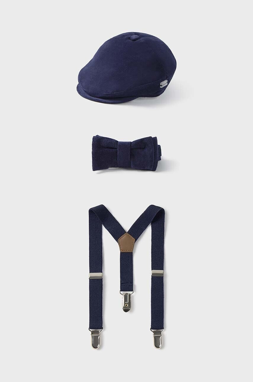 Detská súprava Mayoral Newborn tmavomodrá farba, 9771