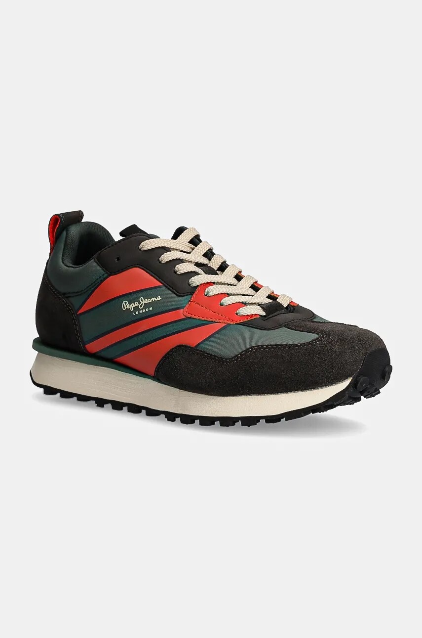 Tenisky Pepe Jeans PMS60025 zelená farba, FOSTER EVOLUTION M